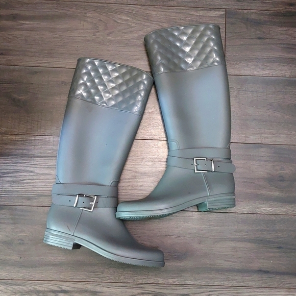 ADRIANA NEW YORK women's boots Grey Size 10 - Picture 1 of 7